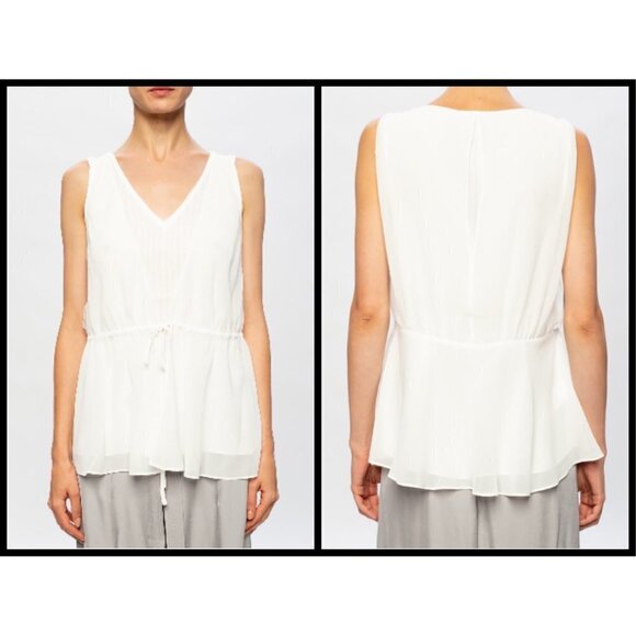 💕ALLSAINTS💕 Celeste Sleeveless Peplum Top M NWT - Picture 3 of 10